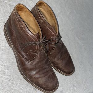 Trask Men’s Ankle Boots Size 11.5 M Brown Leather Going Out Party Fun